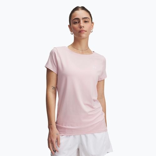 Dámské tričko Under Armour HG Armour prime pink/white
