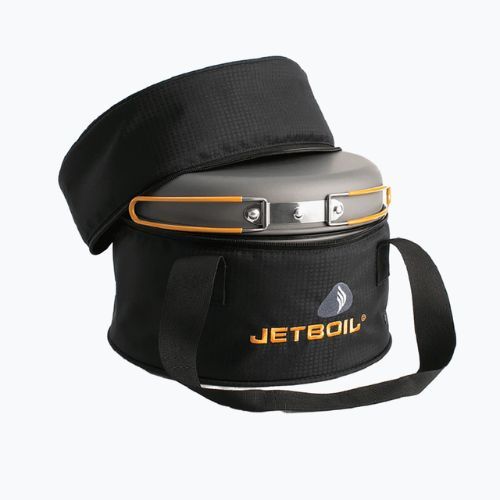 Turistický vařič Jetboil Genesis Basecamp Cooking System carbon