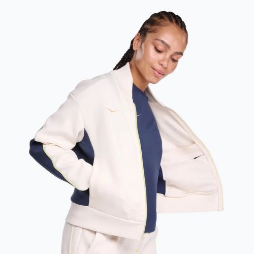 Dámská běžecká bunda HOKA Kaitoro Knit alabaster / varsity navy