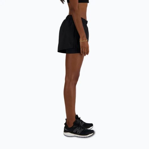 Dámské běžecké šortky New Balance Sport Essentials 2IN1 black