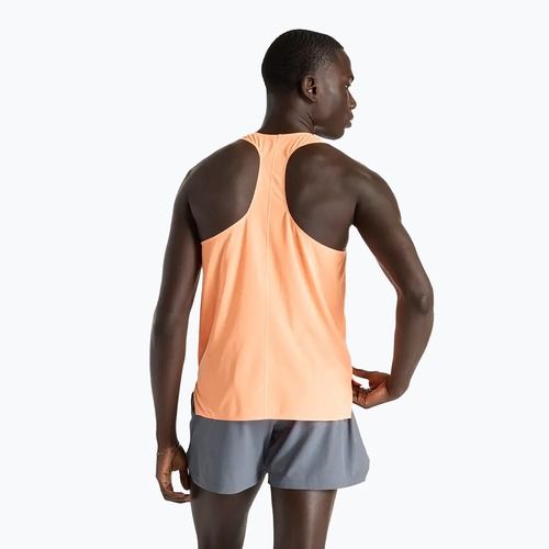 Pánské běžecké tílko New Balance Race Day Ultra Light Singlet hotmango