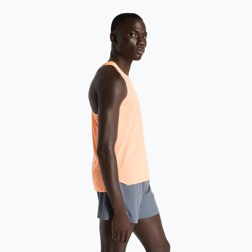 Pánské běžecké tílko New Balance Race Day Ultra Light Singlet hotmango