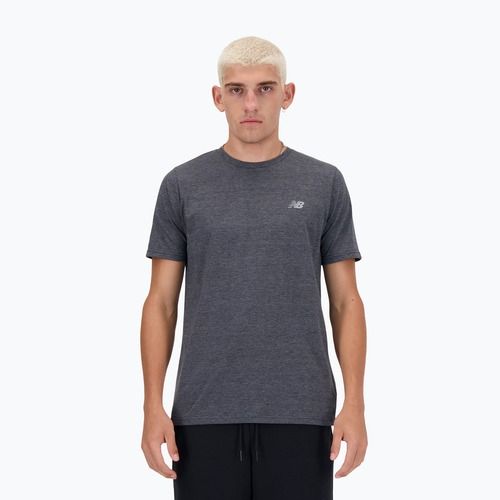 Pánské tričko New Balance Sport Essentials Heathertech black heather