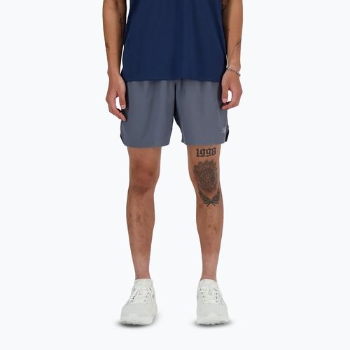 Pánské běžecké šortky New Balance RC Seamless 7" graphite