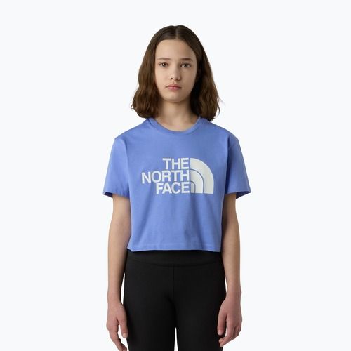 Dětské tričko The North Face Crop Easy Tee virtual blue