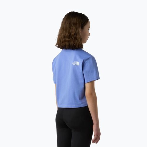 Dětské tričko The North Face Crop Easy Tee virtual blue