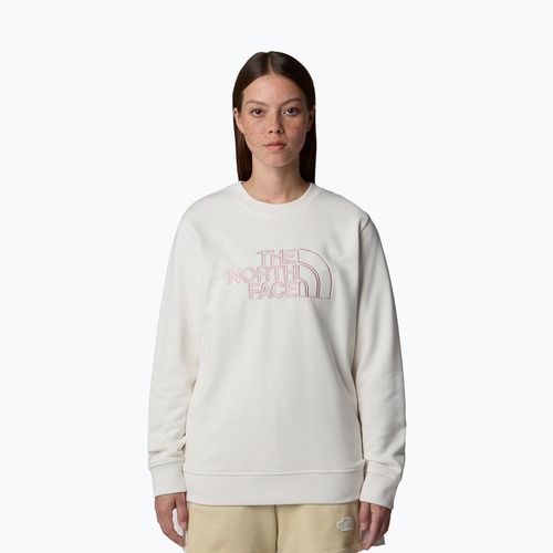 Dámská mikina The North Face Drew Peak Light Crew white dune/metal pink