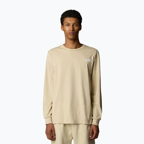 Pánské tričko Longsleeve The North Face Easy Tee gravel