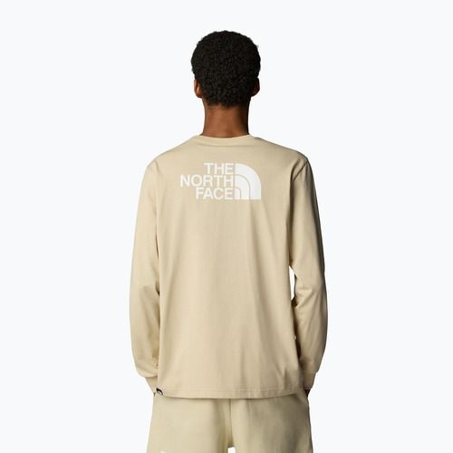 Pánské tričko Longsleeve The North Face Easy Tee gravel