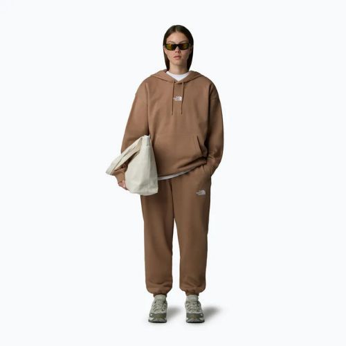 Dámská mikina The North Face Essential Oversize Hoodie latte