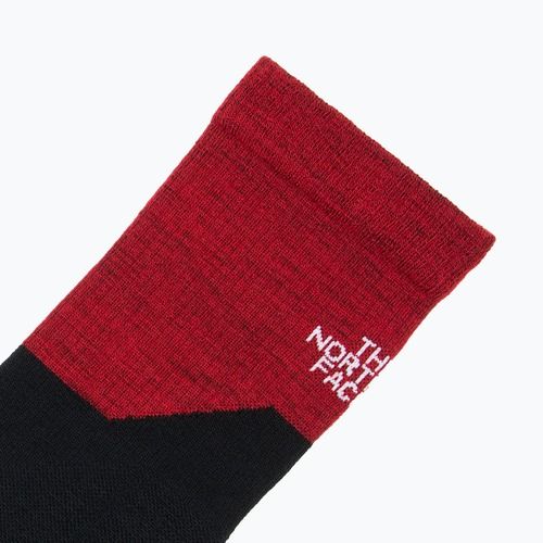 Ponožky The North Face Hiking Crew high risk red/tnf black