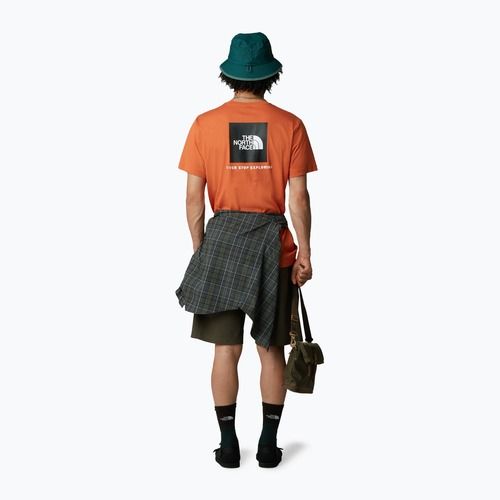 Pánské tričko The North Face Box Nse iron bronze/tnf black