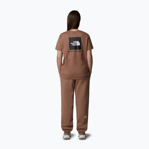 Dámské tričko The North Face Box Nse Relaxed Tee latte/tnf white