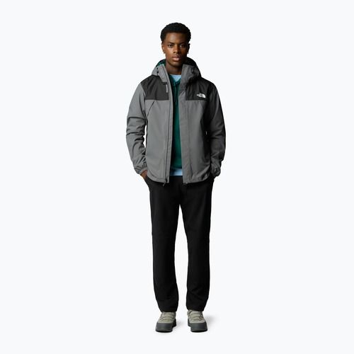 Pánská bunda do deště The North Face Antora smoked pearl/tnf black/npf