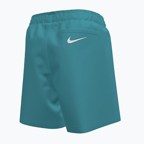 Dětské plavecké šortky Nike Swoosh Waffle 4" Volley dusty cactus