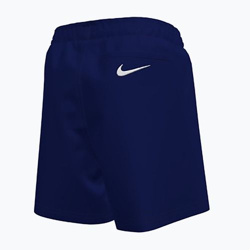 Dětské plavecké šortky Nike Swoosh Waffle 4" Volley midnight navy