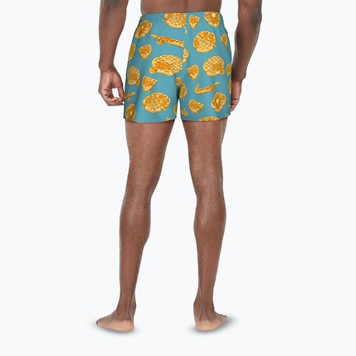 Pánské plavecké šortky Nike Multi Print 5" Volley dusty cactus