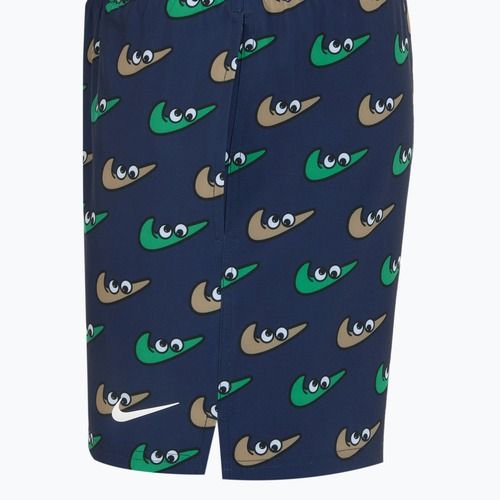 Pánské plavecké šortky Nike Multi Print 5" Volley midnight navy