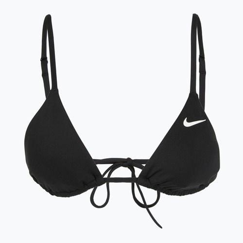 Horní díl plavek Nike Essential Triangle Bikini black