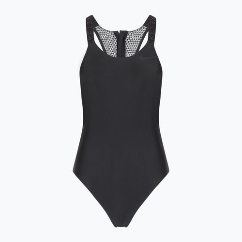 Dámské jednodílné plavky Nike Hydralock Fusion Racerback black