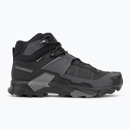 Pánské trekové boty Salomon X Ultra 5 MID Wide GTX black/asphalt/castlerock