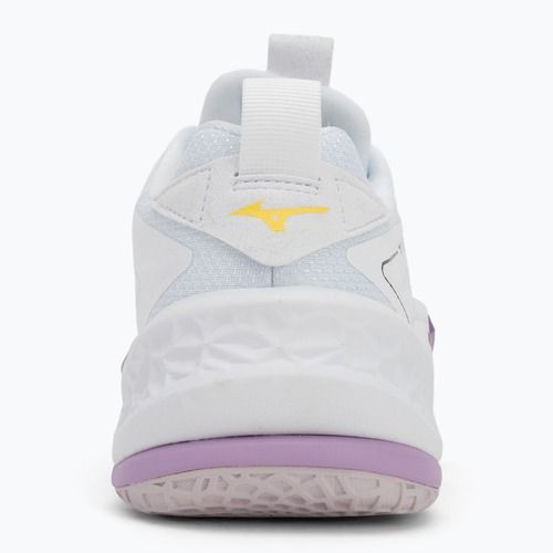 Boty na házenou Mizuno Wav Stealth Neo 2 white/navy peony/peach parfait