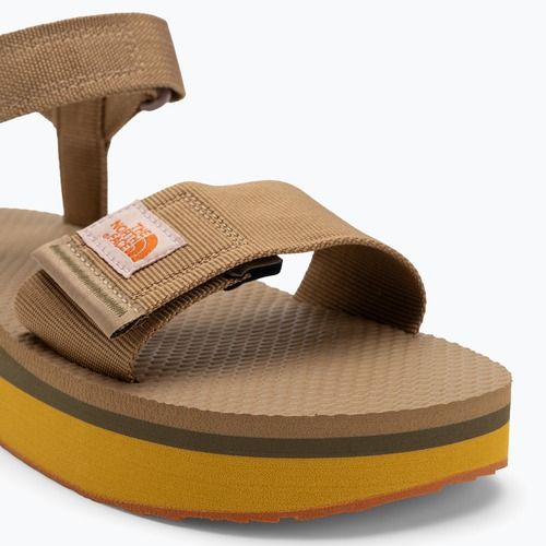 Dámské sandály The North Face Skeena Platform sahara/iron bronze