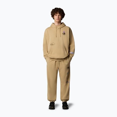 Mikina The North Face Mountain Cleanup Over Hoodie khaki stone