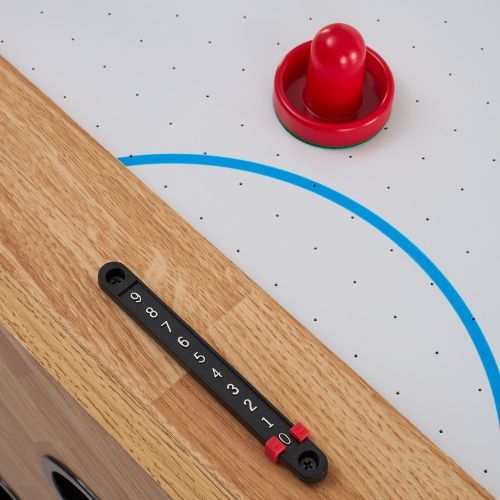 Hrací stůl 3in1 OneTeam FunArena fotbálek, push hockey, kulečník dřevěný black
