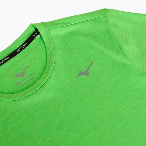 Pánské běžecké tričko Mizuno Impulse Core Tee green gecko