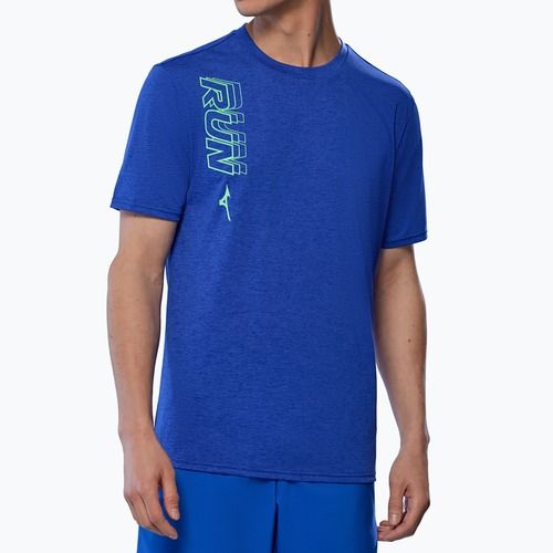 Pánské běžecké tričko Mizuno Core Run Tee reflex blue