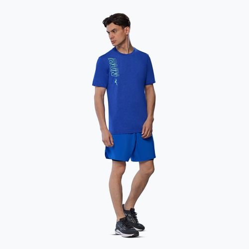 Pánské běžecké tričko Mizuno Core Run Tee reflex blue