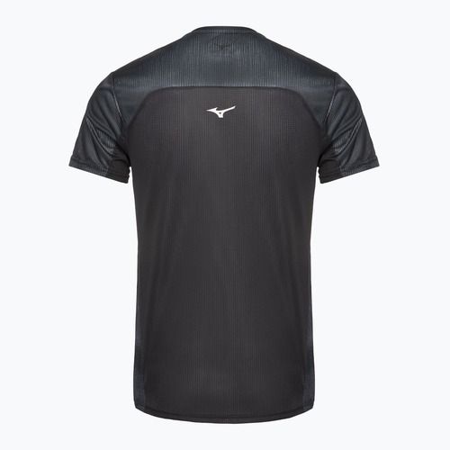 Pánské běžecké tričko Mizuno DryAeroFlow Graphic Tee black