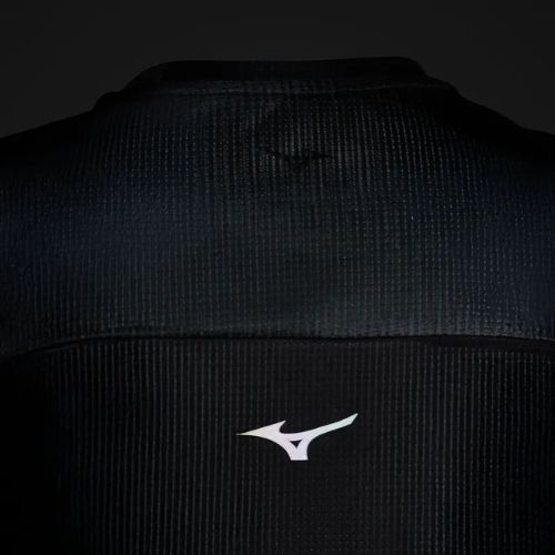 Pánské běžecké tričko Mizuno DryAeroFlow Graphic Tee black