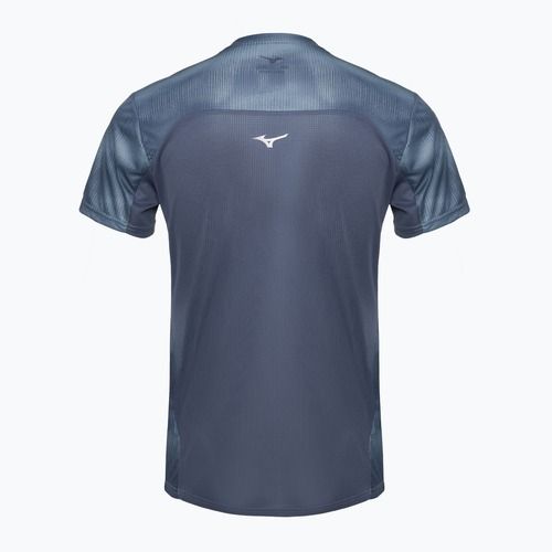 Pánské běžecké tričko Mizuno DryAeroFlow Graphic Tee citadel