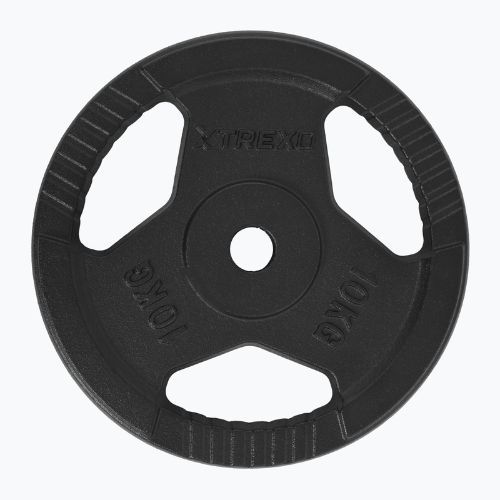 Litinový kotouč XTREXO TRX-ICP010 10 kg chrom