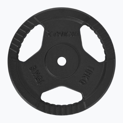 Litinový kotouč XTREXO TRX-ICP015 15 kg chrom