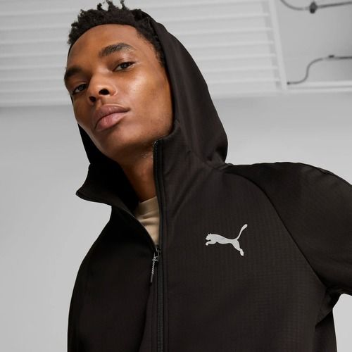 Pánská mikina PUMA Evostripe Warm Hoodie FZ DK puma black