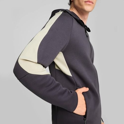 Pánská mikina PUMA Evostripe Hoodie FZ DK galactic gr