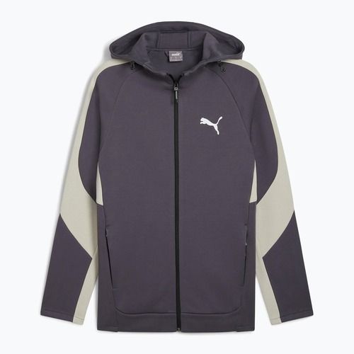 Pánská mikina PUMA Evostripe Hoodie FZ DK galactic gr