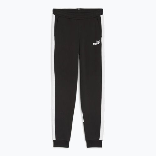 Dětské tepláky PUMA ESS Block TR puma black