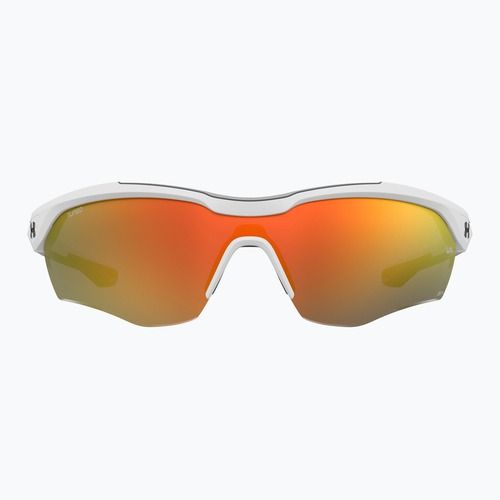 Pánské sluneční brýle Under Armour Yard Pro matte white/orange multilayer oleophobic