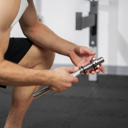 Hřídel na jednoruční činku XTREXO TX-SDB35 grey