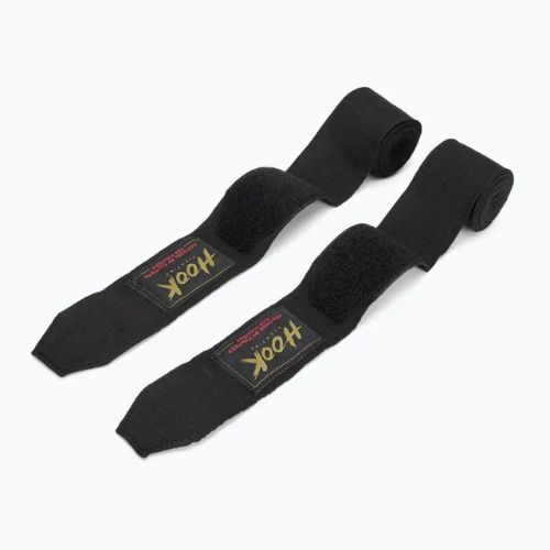 Boxerské bandáže HOOK FIGHTING TX0-B4M0045 400 cm black