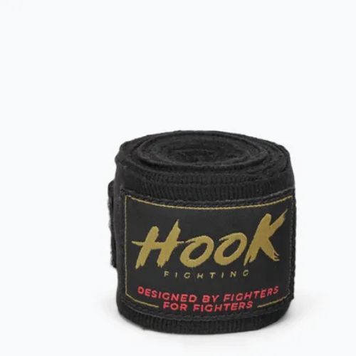 Boxerské bandáže HOOK FIGHTING TX0-B4M0045 400 cm black