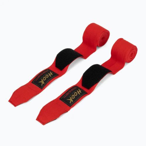 Boxerské bandáže HOOK FIGHTING TX0-B4M0046 400 cm red