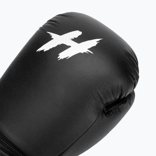 Kožené boxerské rukavice HOOK FIGHTING Ready to Fight black