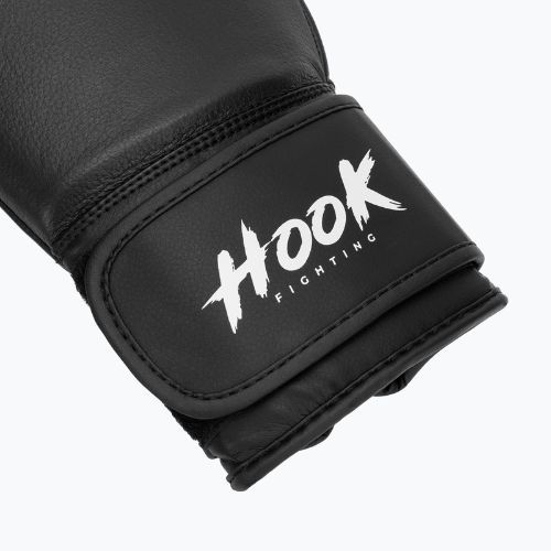 Kožené boxerské rukavice HOOK FIGHTING Ready to Fight black
