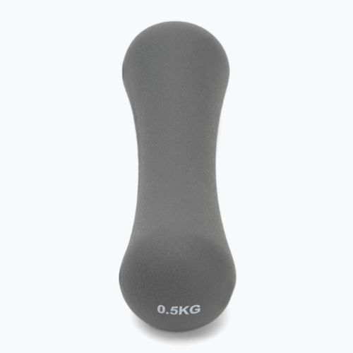 Neoprenová činka TREXO neoprenová činka TX0-B4M007 0,5 kg grey