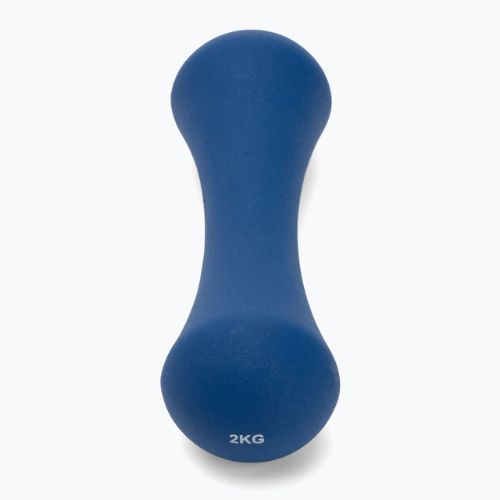 Neoprenová činka TREXO TX0-B4M010 2 kg blue